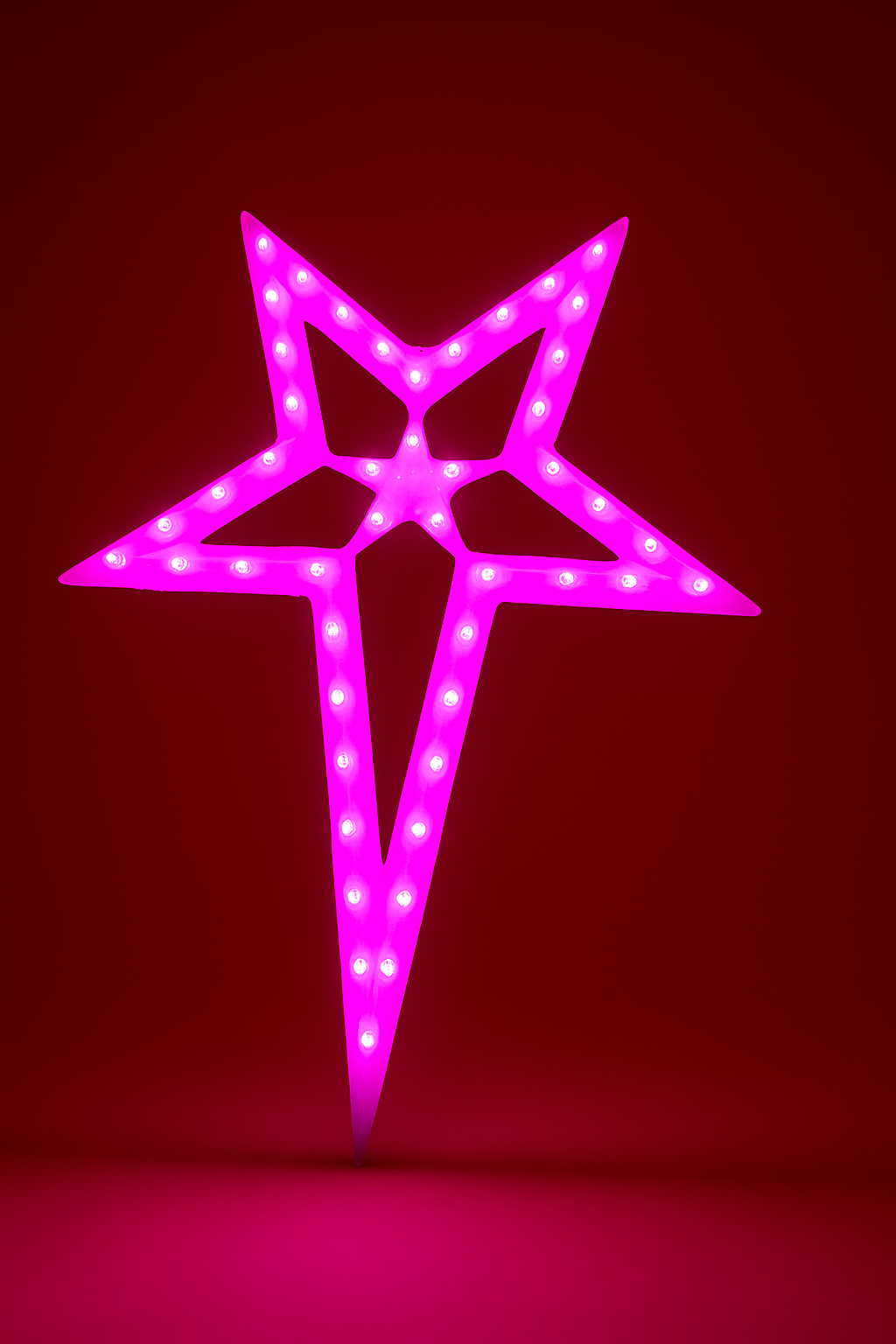 Christmas led light star