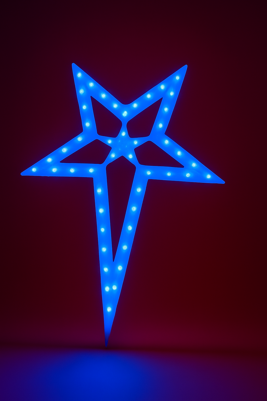 Christmas led light star